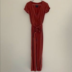 Abercrombie&Fitch burnt orange jumpsuit